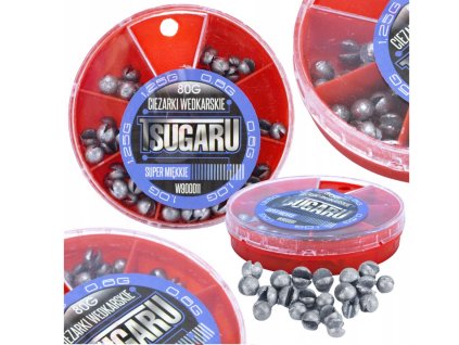 Screenshot 2025 06 25 at 17 11 42 CIĘŻARKI WĘDKARSKIE ŚRUCINY OŁÓW TSUGARU ZESTAW 80G 3 ROZMIARY 5905427505433 16691109621 Allegro