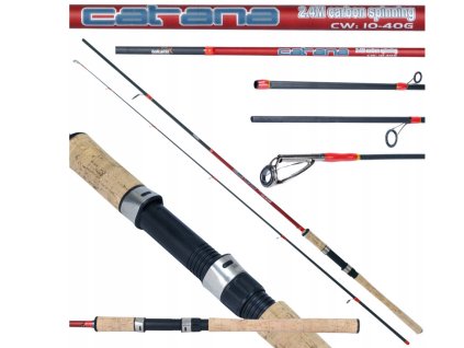 Screenshot 2025 06 25 at 19 40 56 WĘDKA HOKKAIDO CATANA CARBON SPINNING 2 4M 10 40G ULTRA LIGHT 5902280024910 16463960931 Allegro
