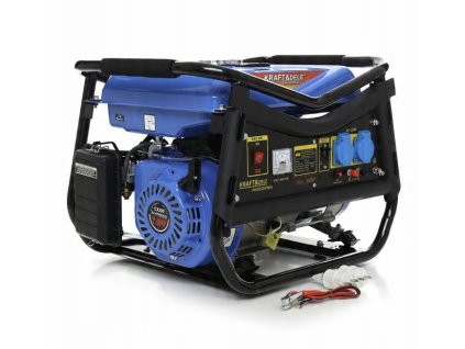 Elektrocentrála Kraft 3000 W | benzínový generátor s AVR | 230 V