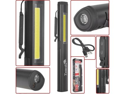 Screenshot 2025 07 16 at 12 55 15 Lampa warsztatowa inspekcyjna z magnesem LED COB 5901477185496 za 55.97PLN z Żyrardów Allegro (16183619666)