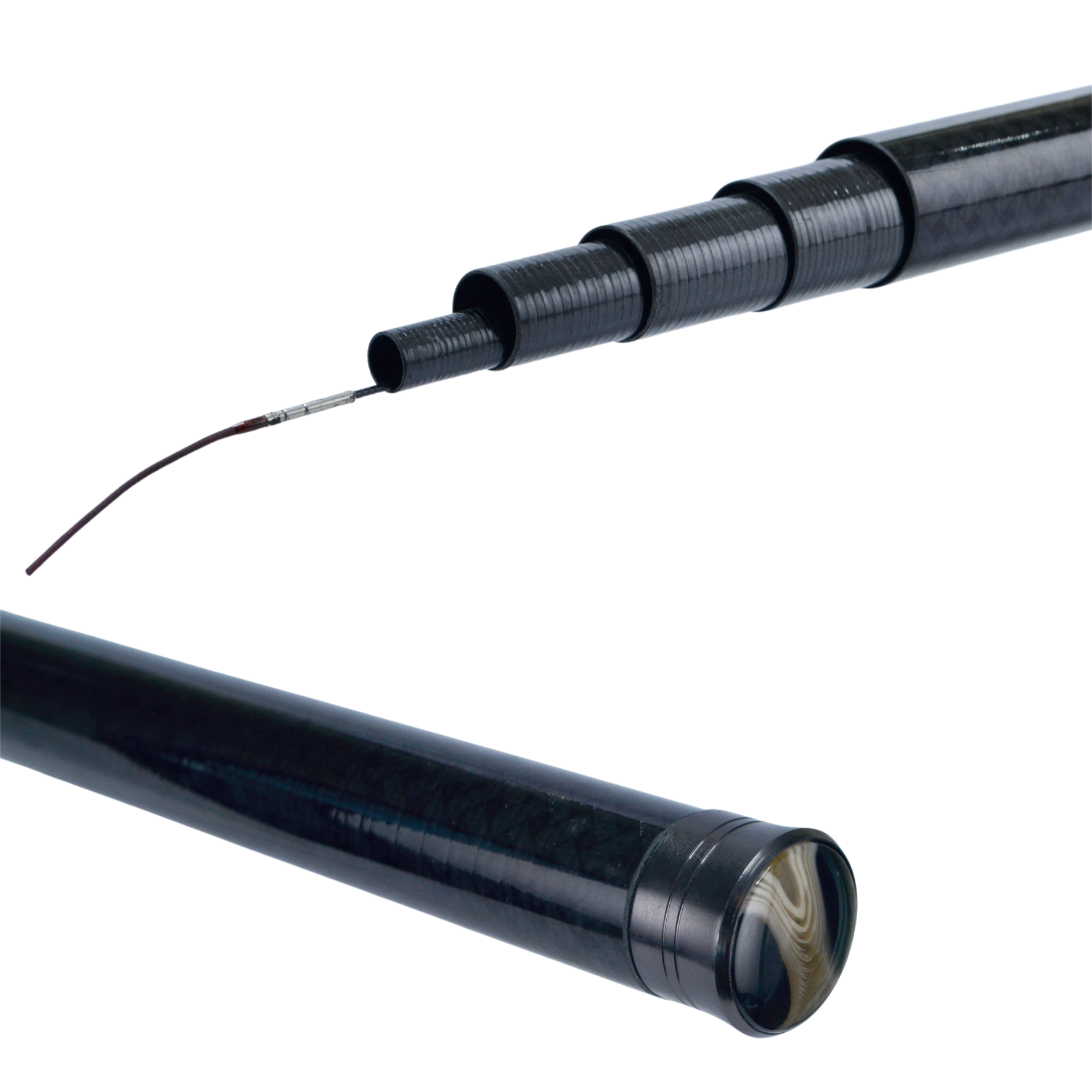Hokkaido Hunter 7 m – detail vodítek a rukojeti