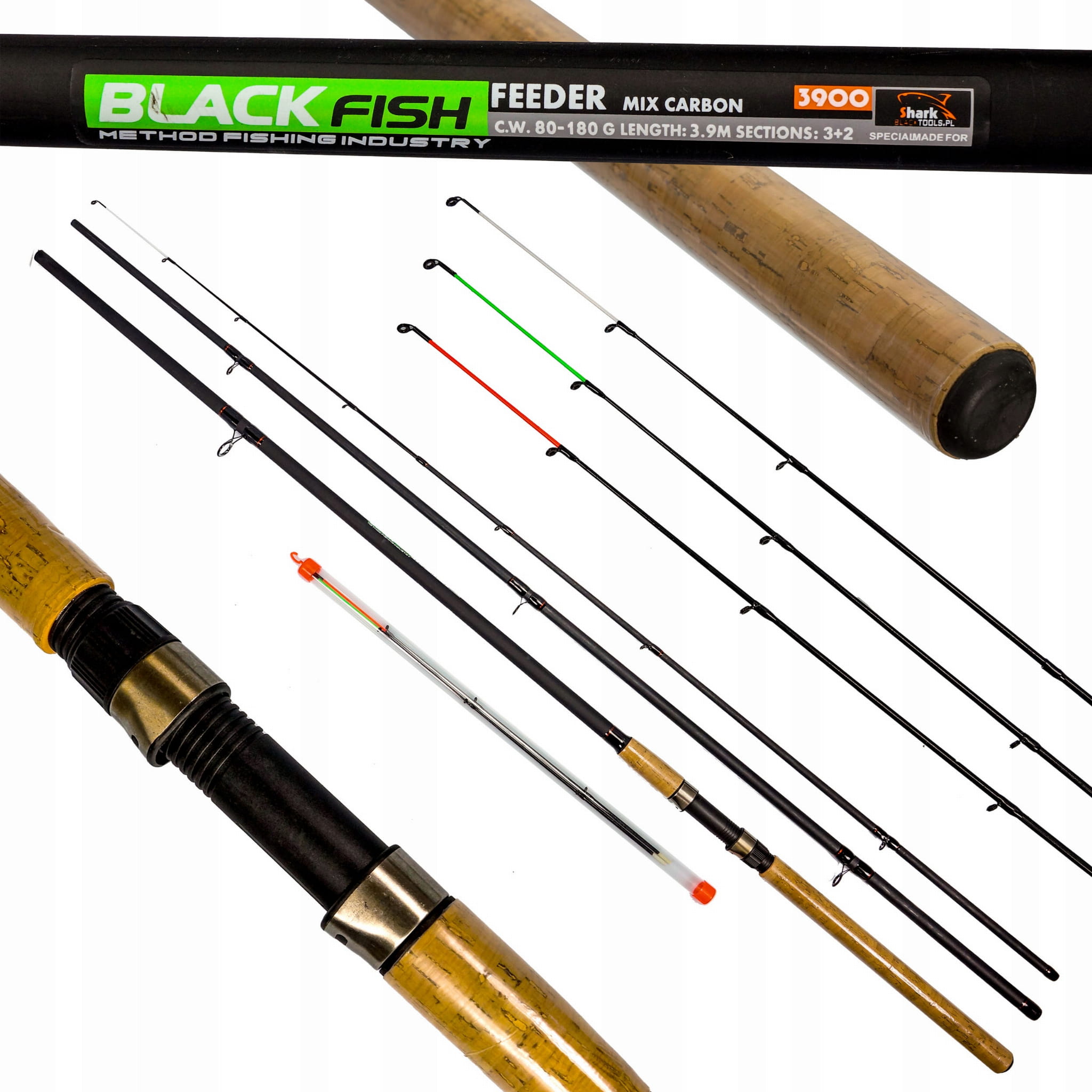 Hokkaido Black Fish feeder prut – celkový pohled