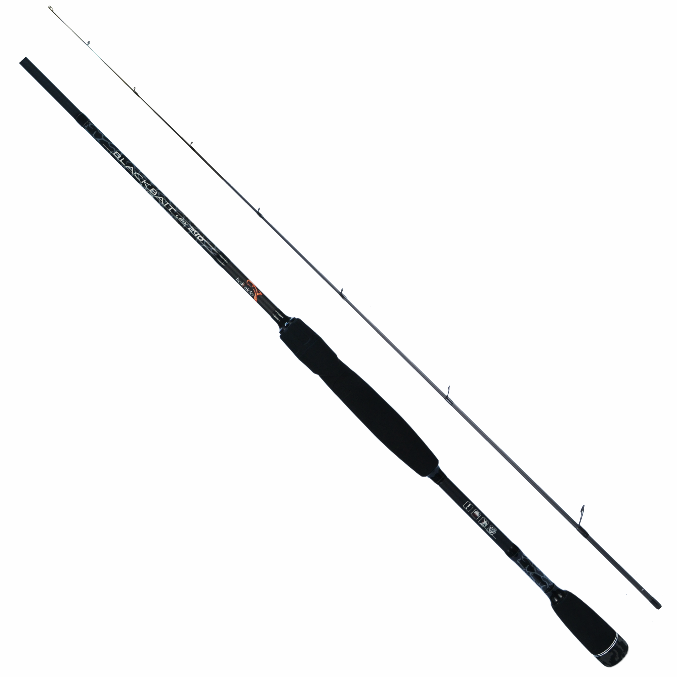 Hokkaido Black Bait — rukojeť a sedlo navijáku