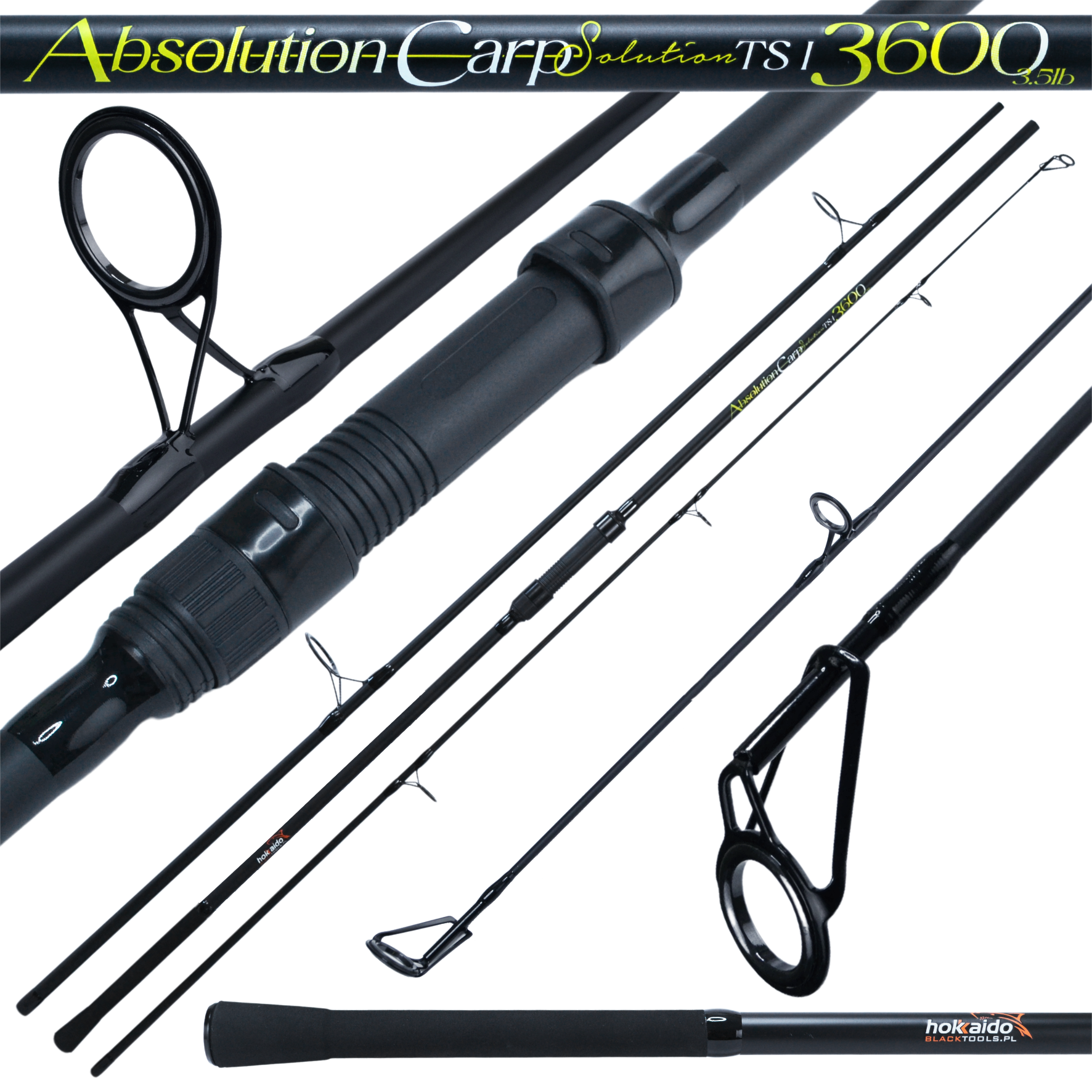 Hokkaido Absolution Carp — celkový pohled na prut