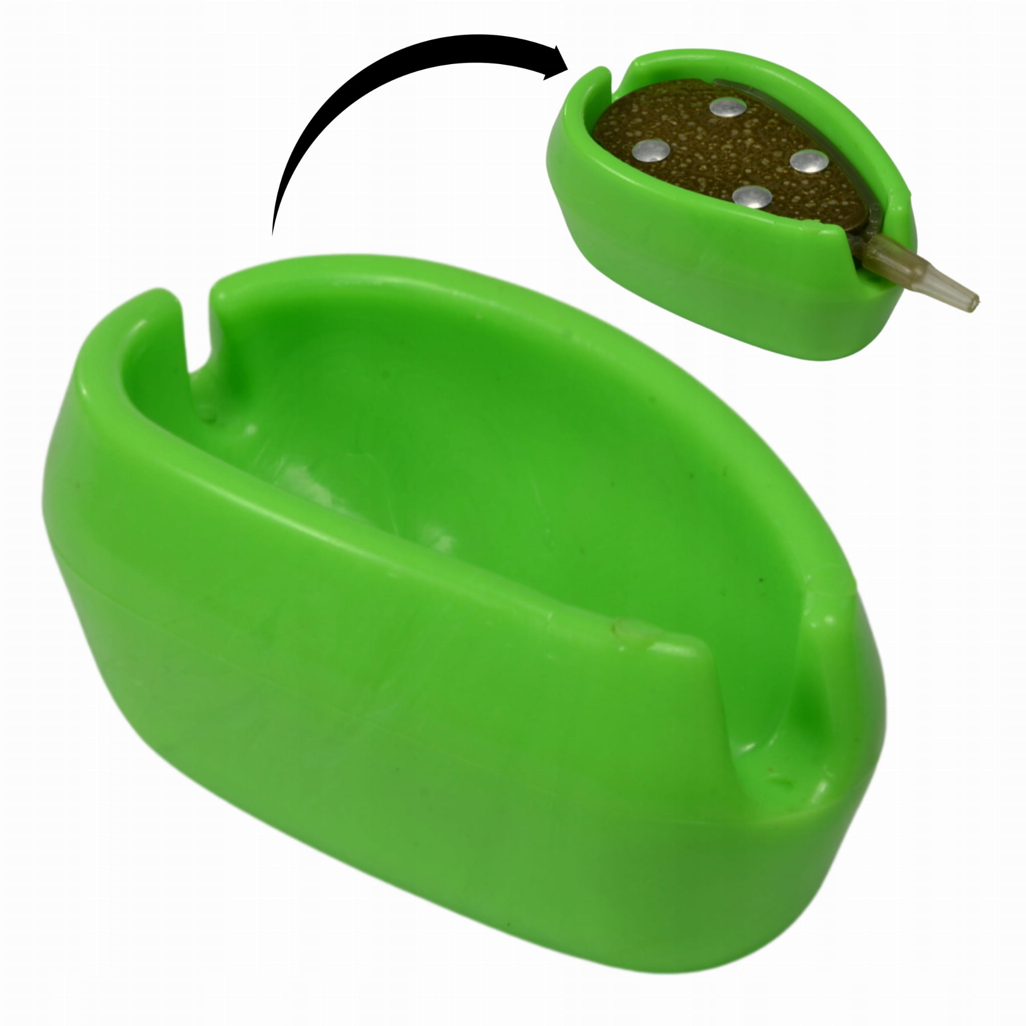 Hokkaido method feeder košíčky – detail tří hmotností 15 g, 20 g, 25 g