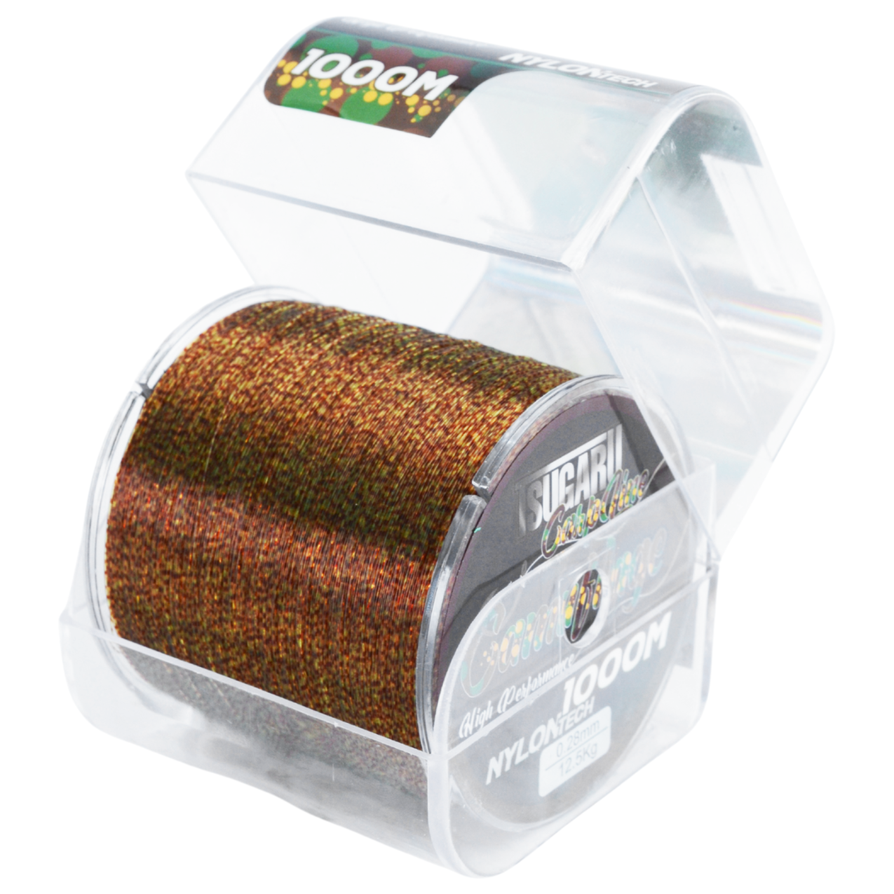 Vlasec Hokkaido Tsugaru 0,28 mm Multicolor – detail cívky a barevného provedení