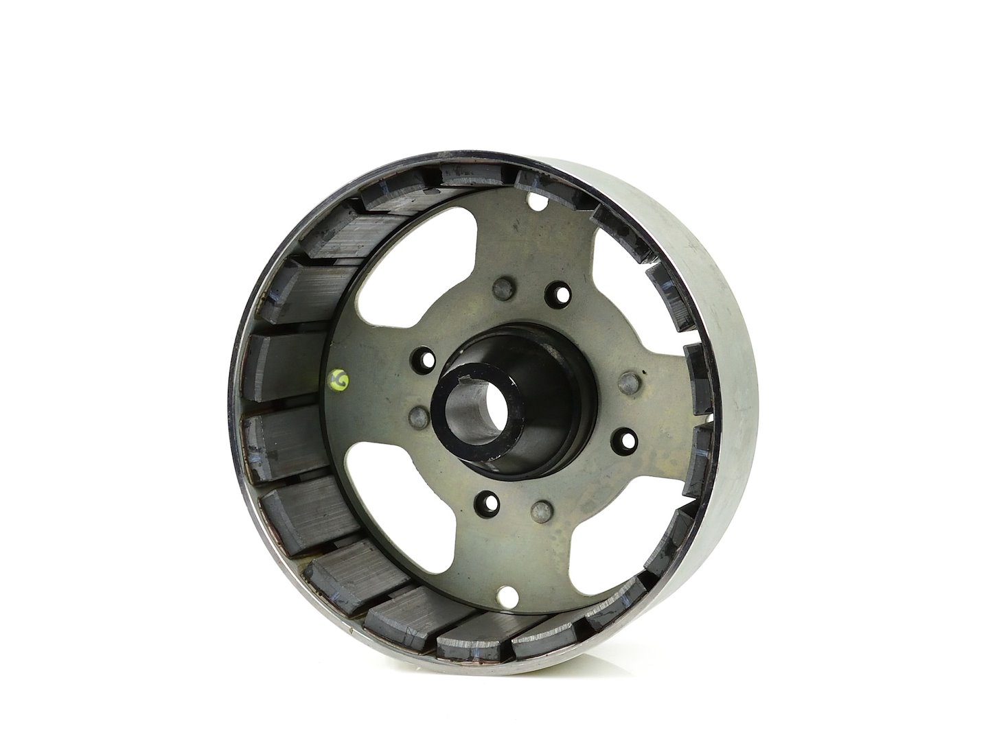 Rotor elektrocentrály GEKO T05012 — pohled na kotvu náhradního dílu CT05012-4