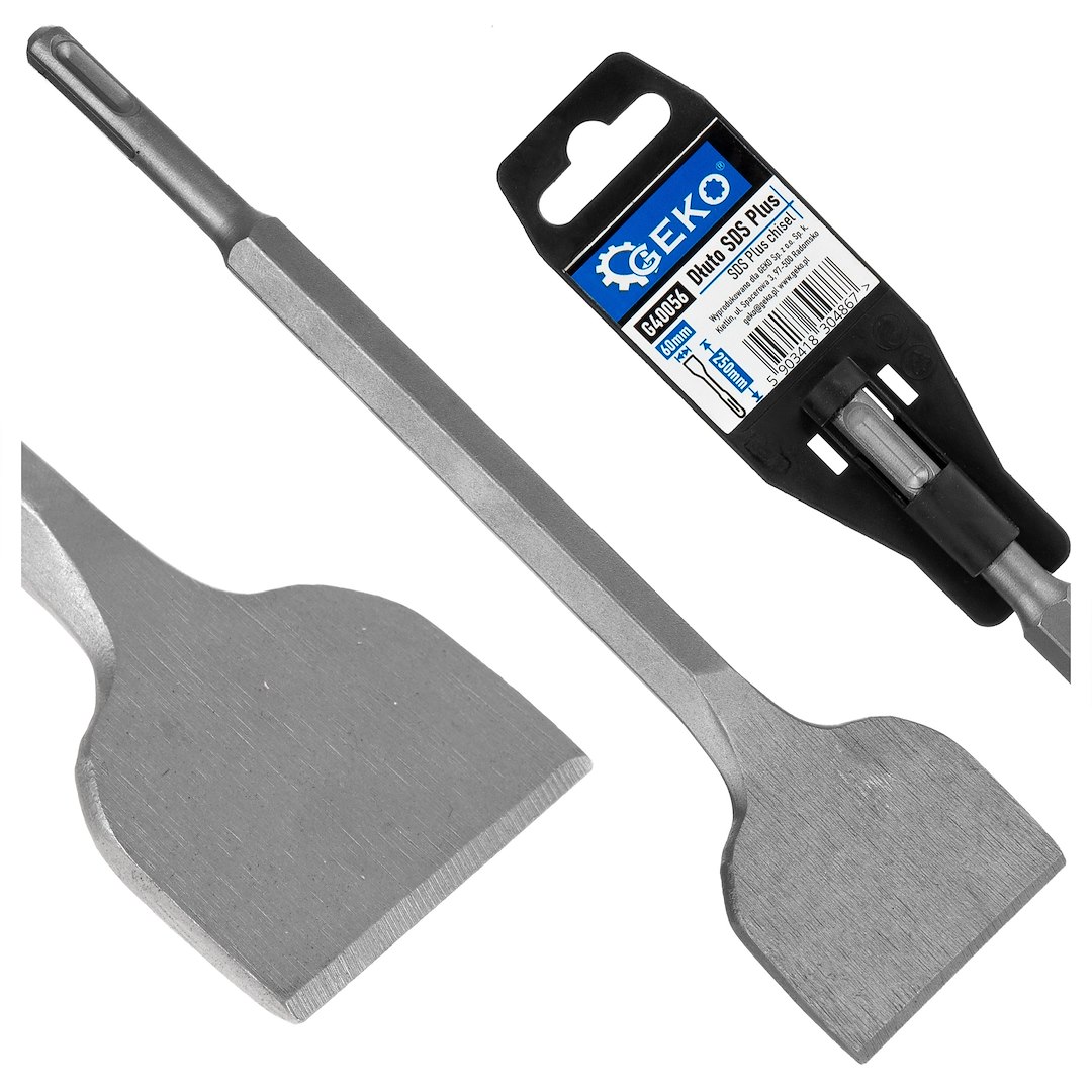 Sekáč SDS Plus 60×250 mm GEKO – celkový pohled