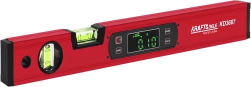 Digitální vodováha Kraft&Dele KD3667 — celkový pohled