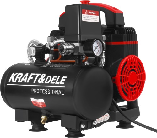 Bezolejový kompresor Kraft&Dele KD4069 – celkový pohled
