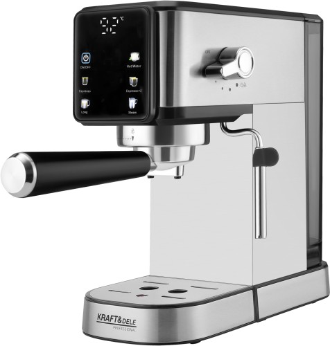 Tlakový kávovar Kraft&Dele KD4290 – celkový pohled