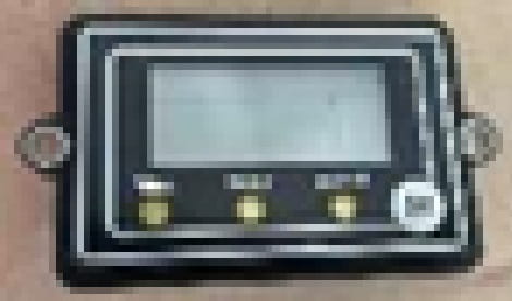 Displej KD682 — čelní pohled na LCD panel