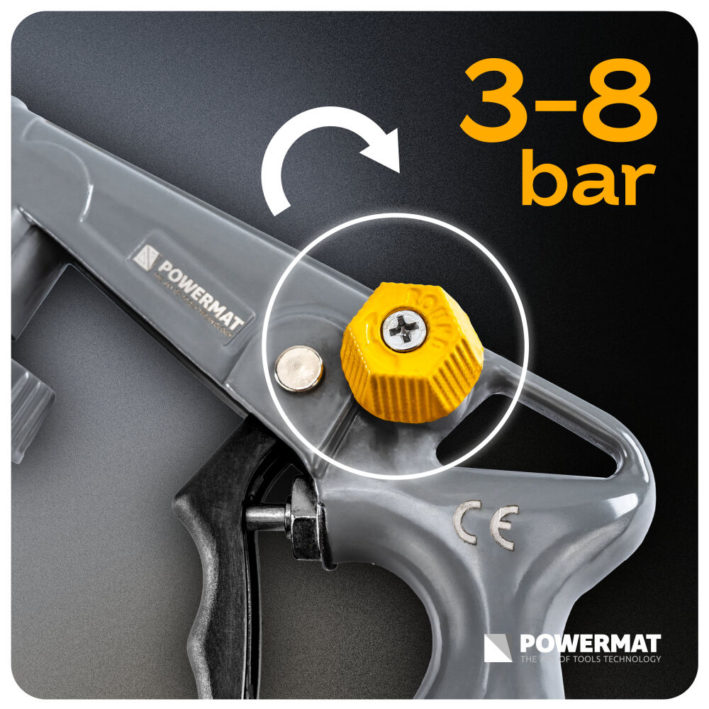 Pištoľ na konzervaci PM-PDKO-1T – detail trysky