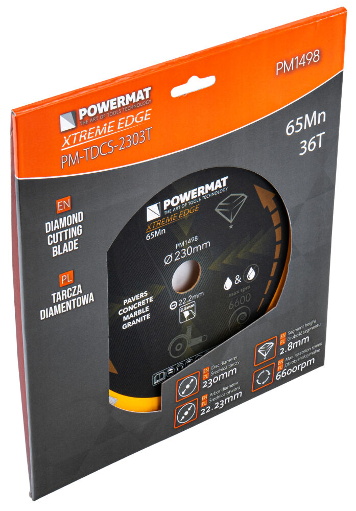 Diamantový segmentový kotouč Powermat PM-TDCS-2303T – detail segmentů