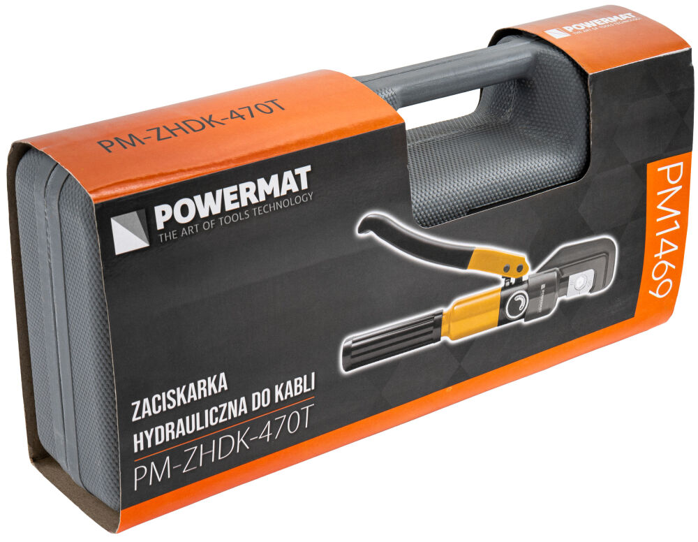 Hydraulická ruční lisovačka Powermat PM-ZHDK-470T – sada matric