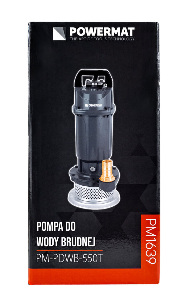 Ponorné čerpadlo Powermat PM-PDWB-550T – výstupní hrdlo