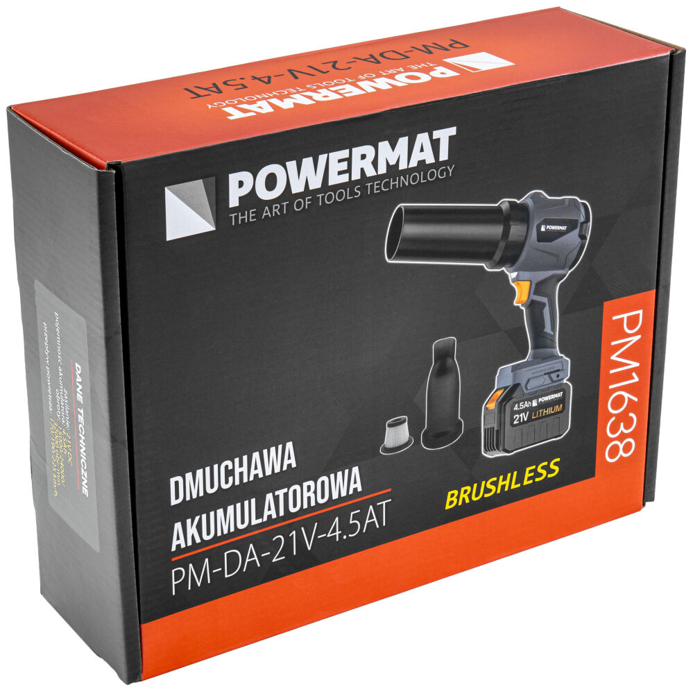 Powermat PM-DA-21V-4.5AT – funkce vysavače s HEPA filtrem