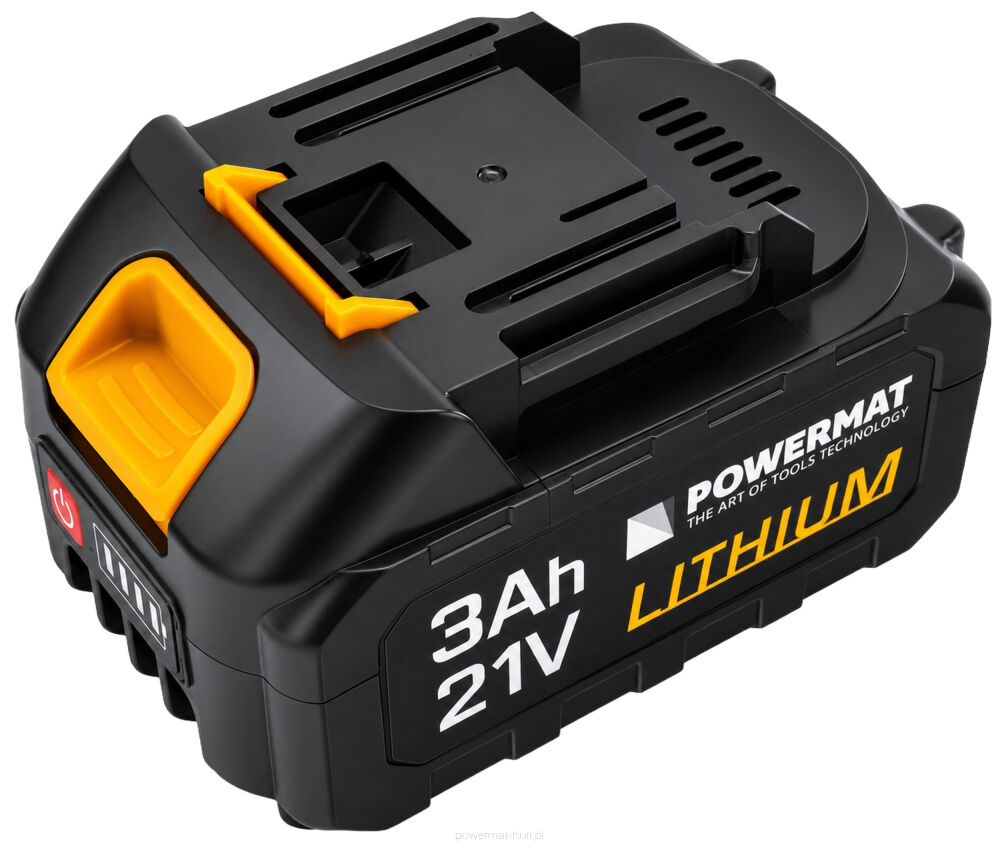 Baterie Powermat PM-BT-BL 21V 3Ah – celkový pohled