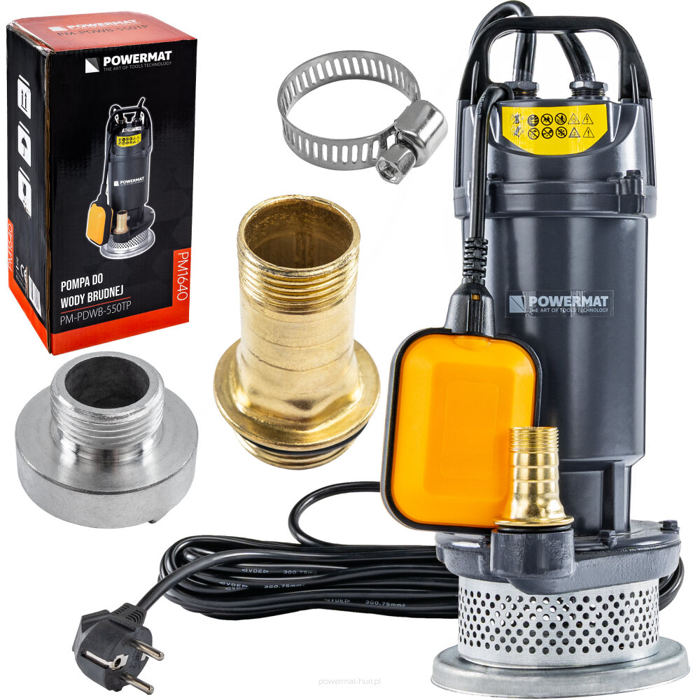 Ponorné čerpadlo Powermat PM-PDWB-550TP – celkový pohled