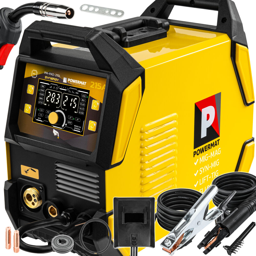 Invertorový svářecí poloautomat Powermat PM-PAS-215L – celkový pohled