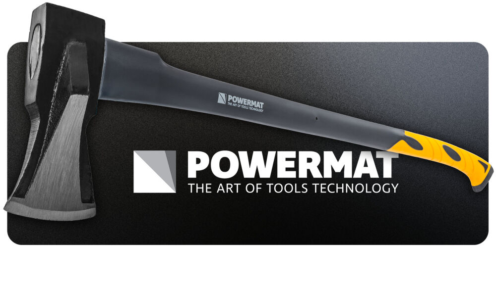 Truhlářská sekera Powermat PM-AX-2000/860 – detail ostří