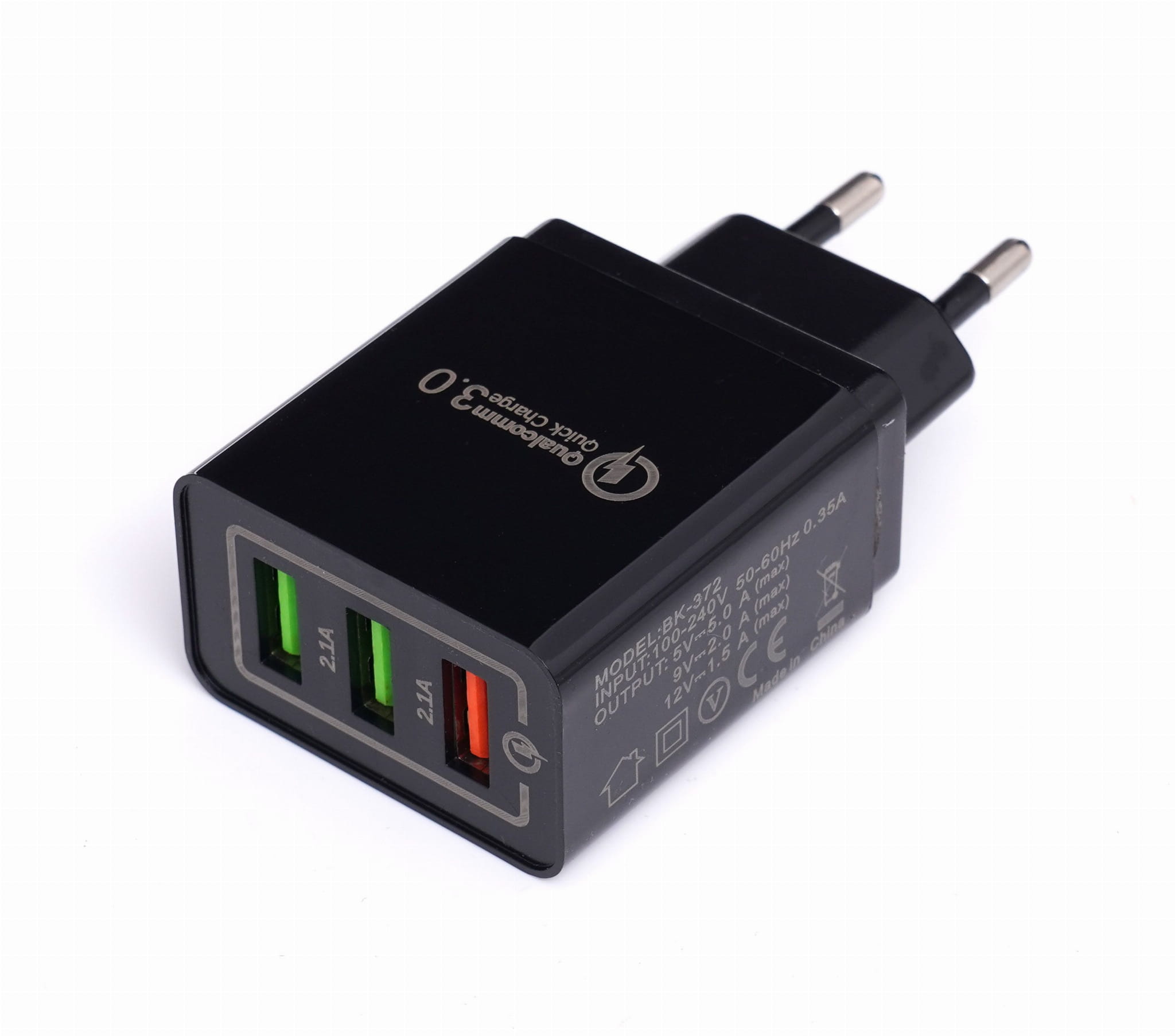 Síťová nabíječka Quick Charge 3.0 KD1236 – bezpečnostní ochrana