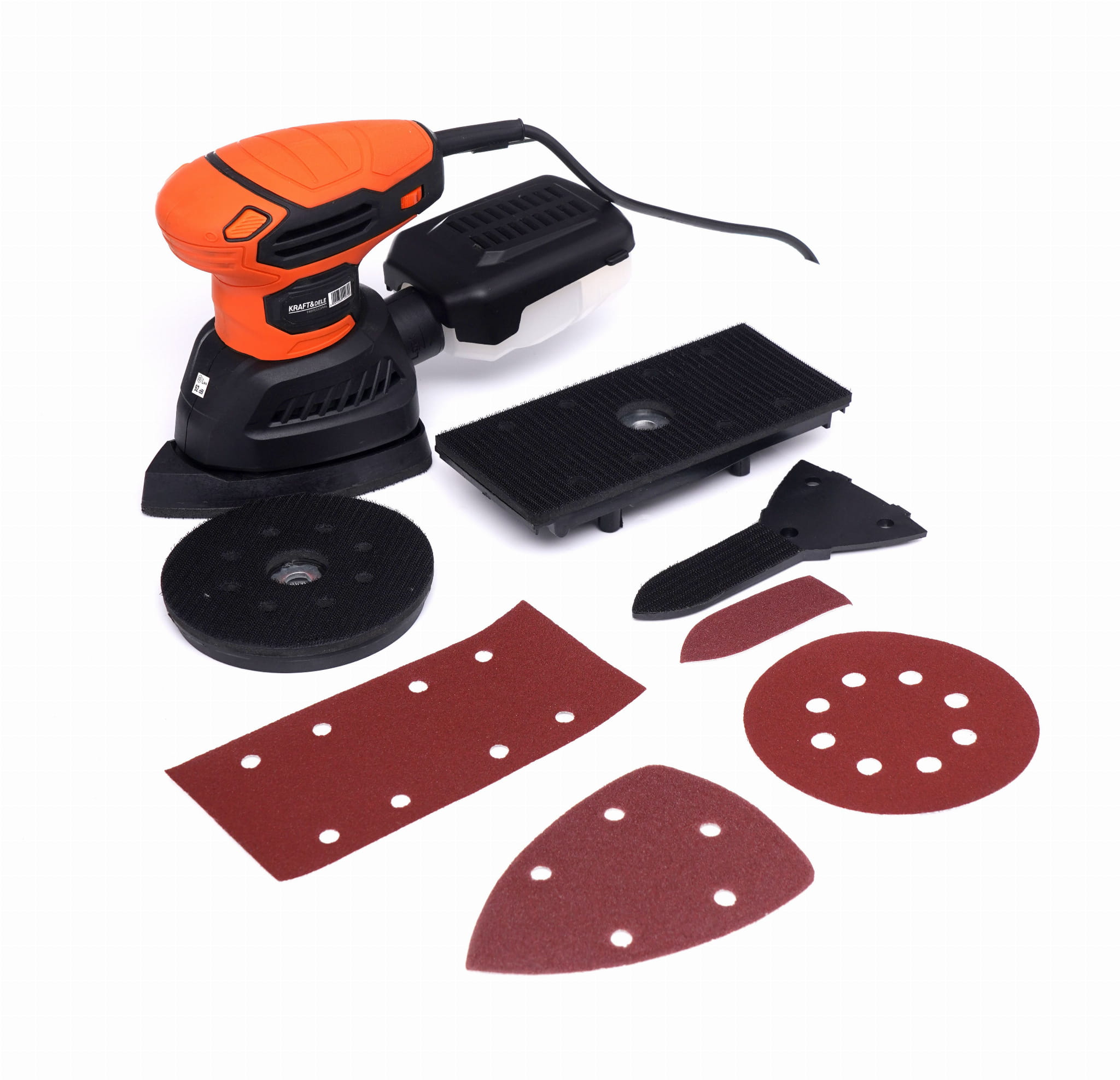 Excentrická bruska KD1667 – celkový pohled