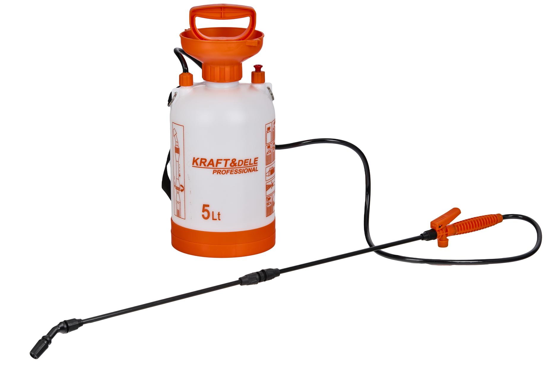 Tlakový postřikovač 5 l KD2033 – celkový pohled