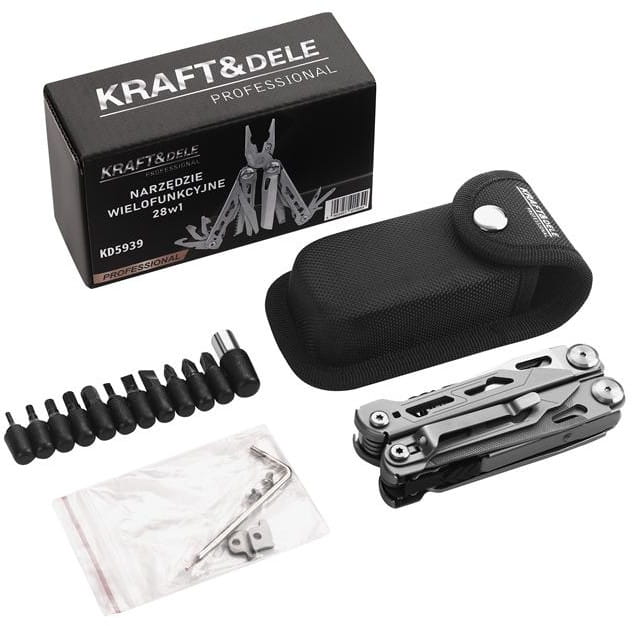 Multifunkční nástroj multitool 28W1 KD5939 – obsah balení