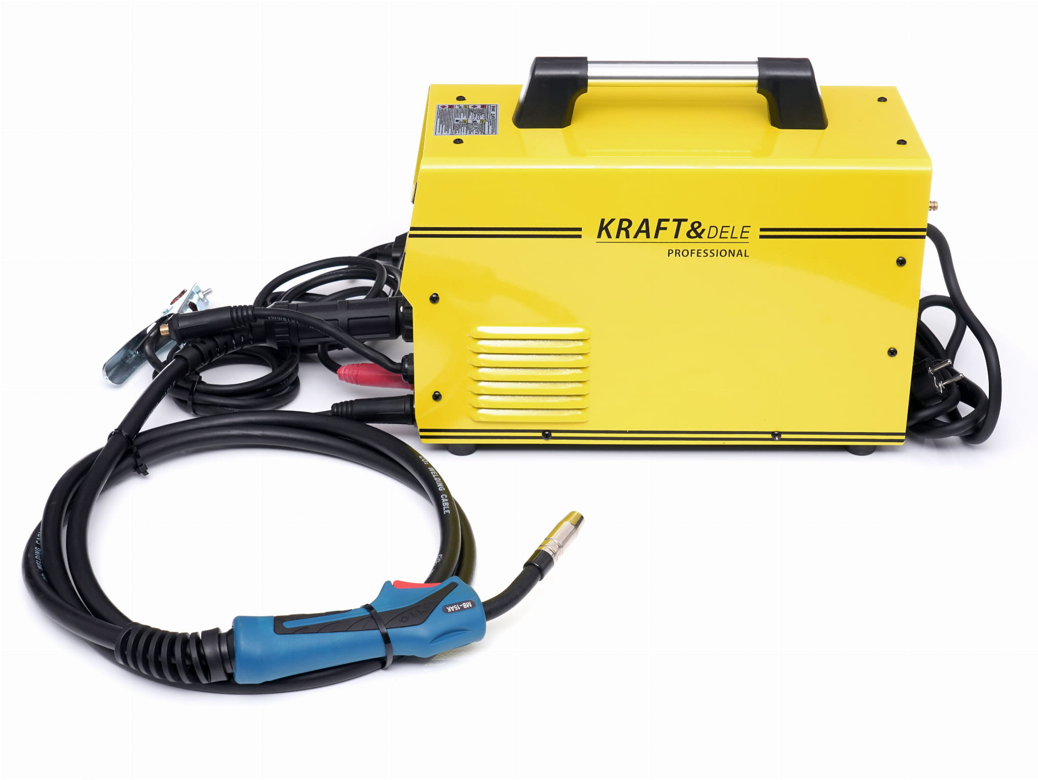 Svařovací stroj MIG/MMA 400A KD811 – detail konektorů