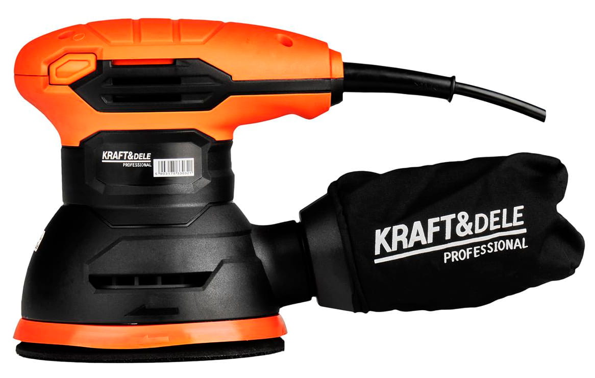 Excentrická bruska KD1684 – brusná plocha a kotouč