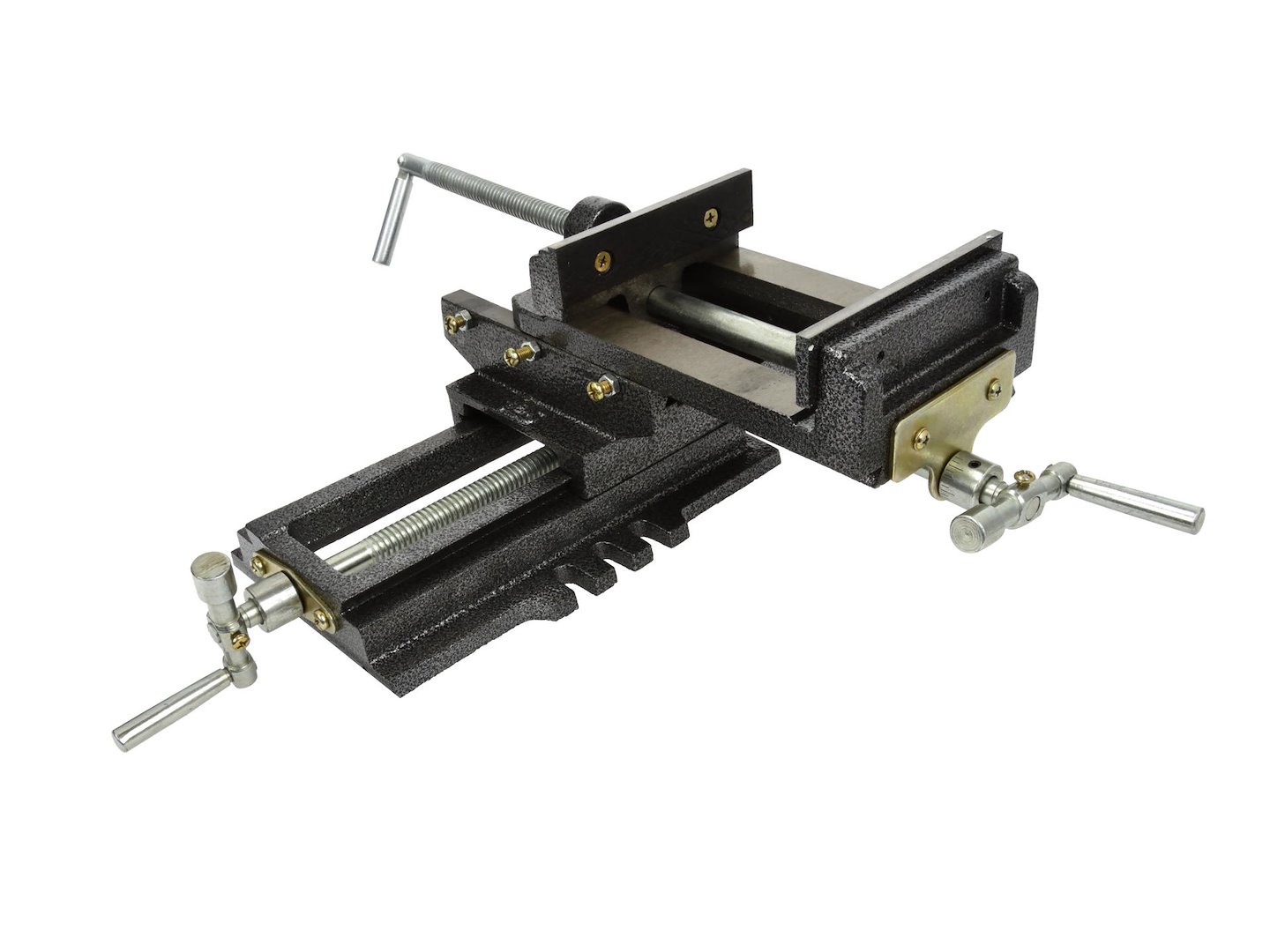 Křížové svěráky 125 mm Geko – celkový pohled
