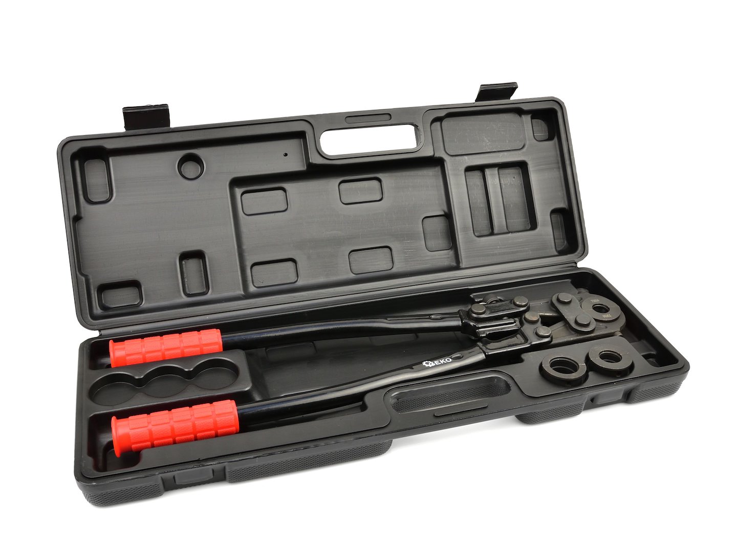 Lisovací kleště Geko G00903 PEX-AL-PEX TH16-26 – celkový pohled