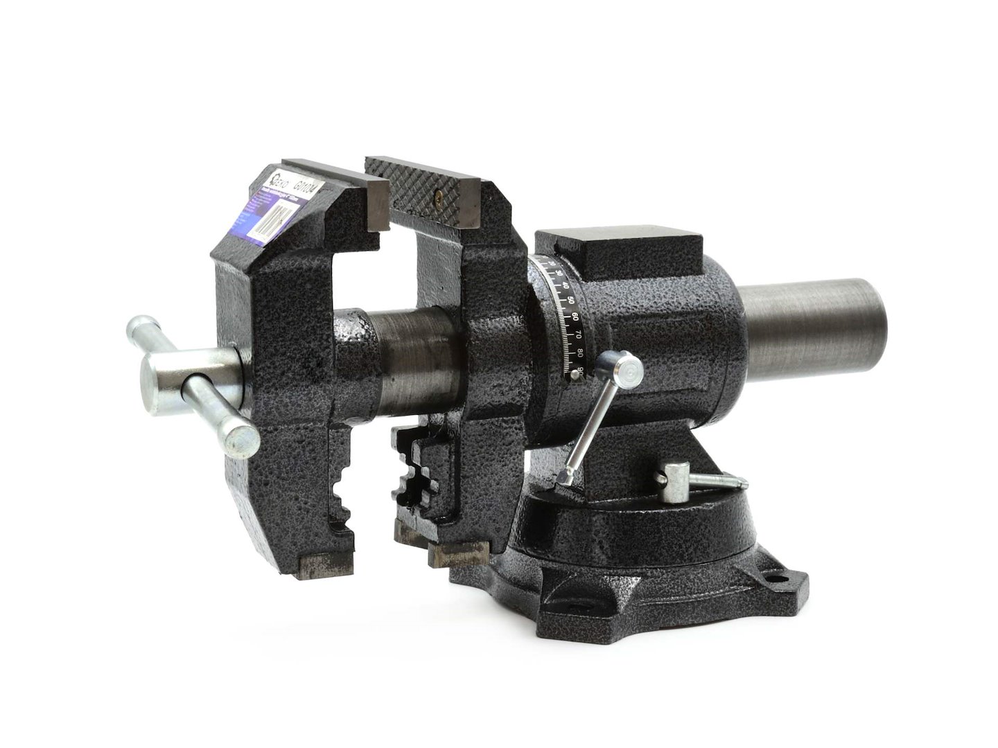 Multifunkční svěrák Geko 4 100 mm – celkový pohled