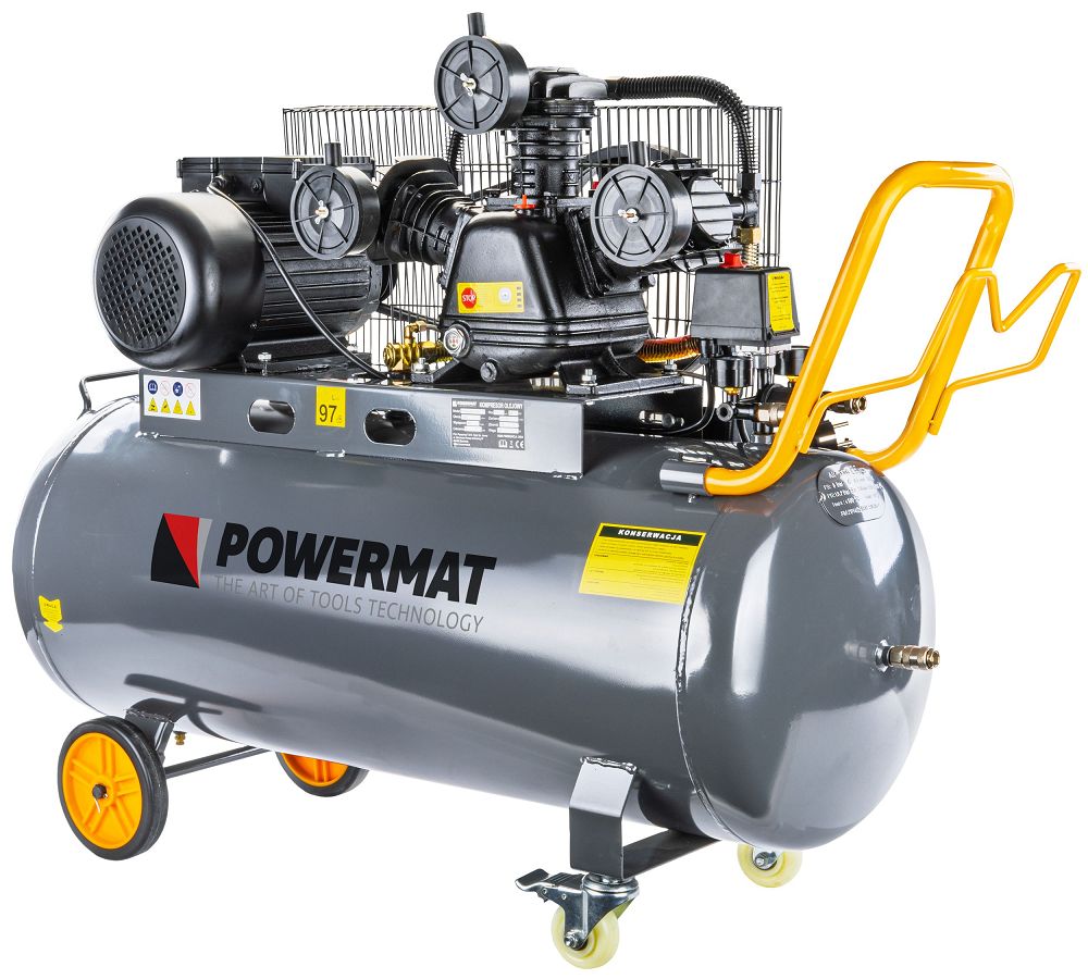 Olejový kompresor 150 l 230 V PowerMat PM-KO-150T-230V
