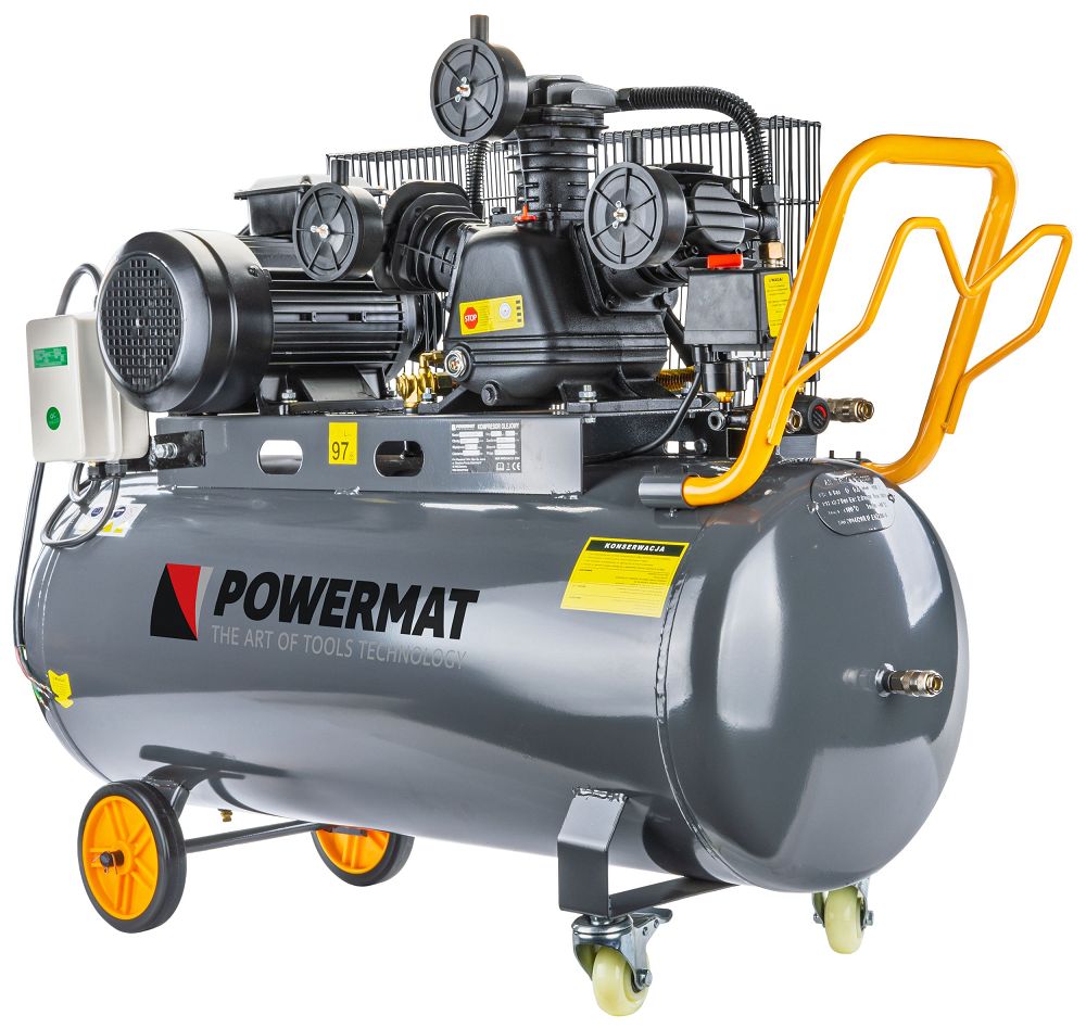 Olejový kompresor 150 l 400 V PowerMat PM-KO-150T-400V