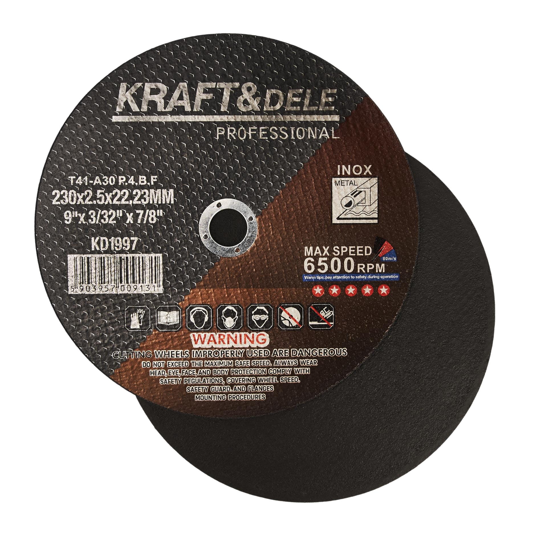 Řezací kotouč na kov KD1997 — upínací otvor 22,23 mm