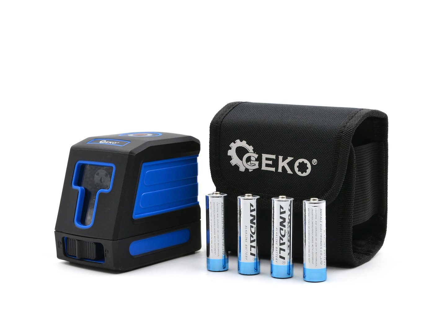 Samonivelační křížový laser GEKO G03303 – celkový pohled