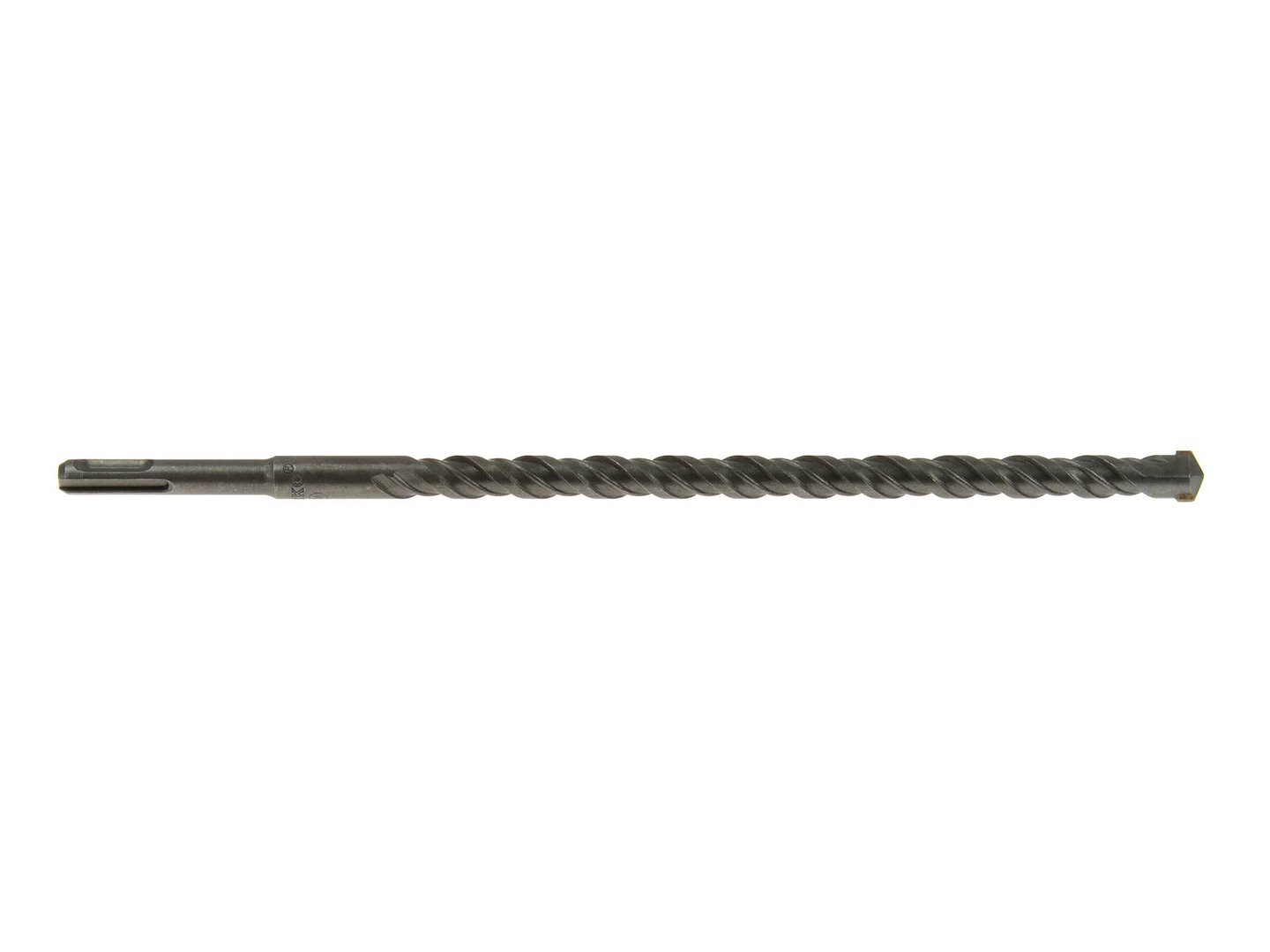 Vrták SDS Plus 14/310 mm Geko – pohled na celý vrták s tvrdokovovou špičkou