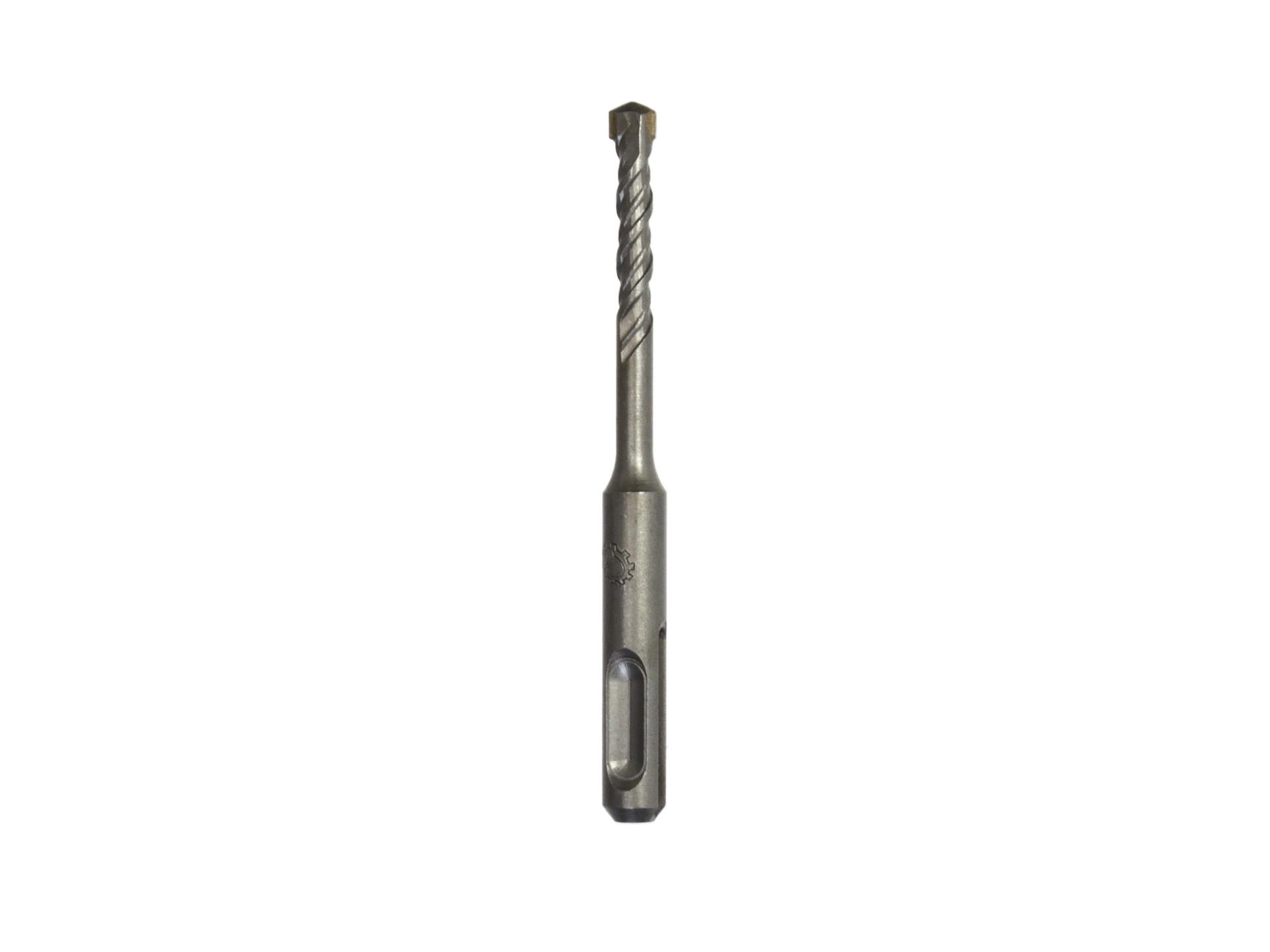 Vrták SDS Plus 7/110 mm Geko – pohled na celý vrták s tvrdokovovou špičkou