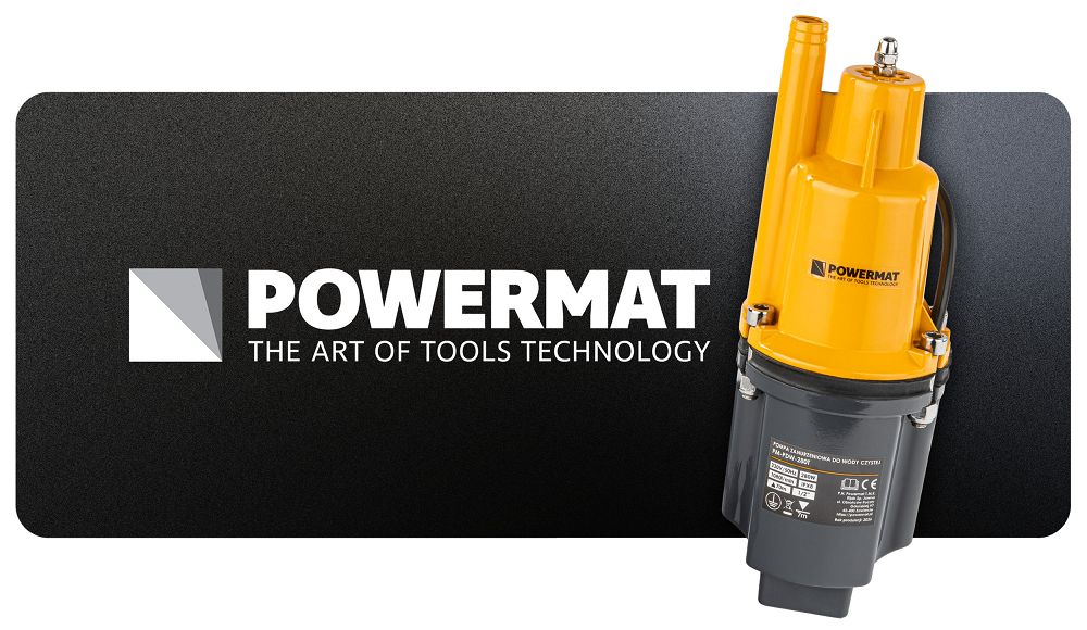 Membránové ponorné čerpadlo na čistou vodu Powermat PM-PDW-280T