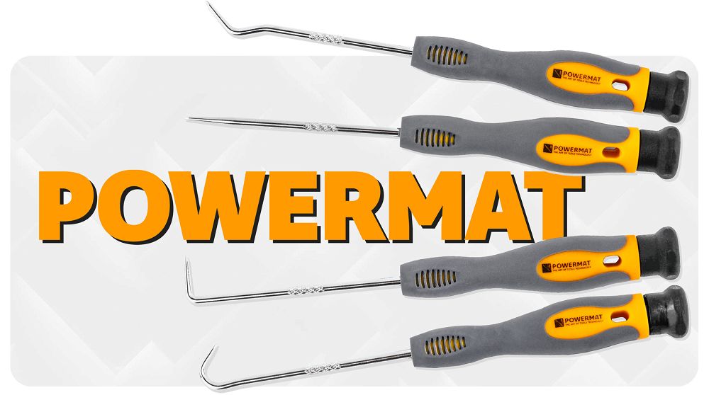 Sada háčků a hrotů 4 ks POWERMAT PM-ZHDO-4T