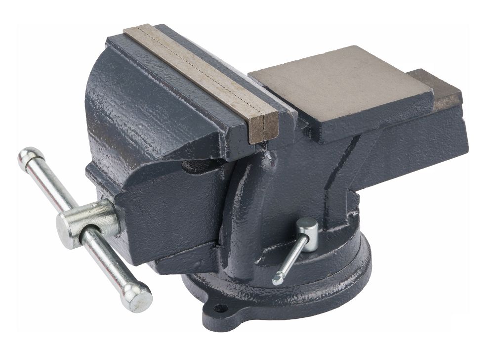 Otočný svěrák Powermat PM-IS-150T – detail čelistí