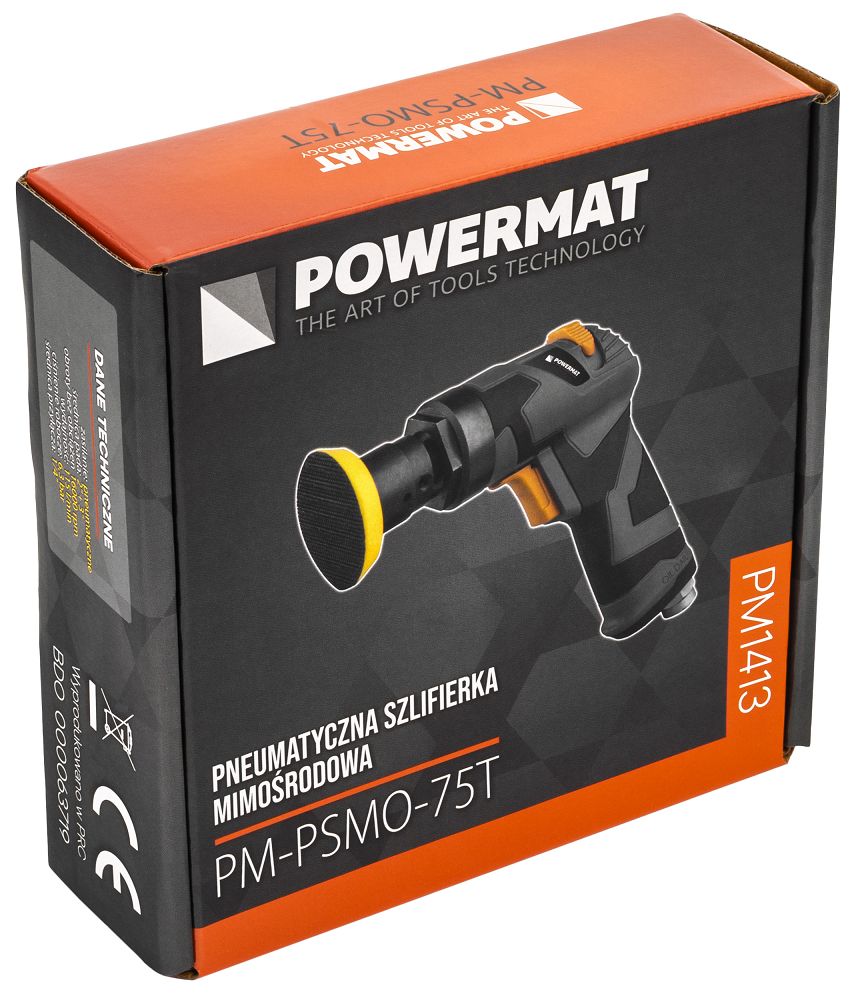 Pneumatická bruska Powermat PM-PSMO-75T – přípojka vzduchu