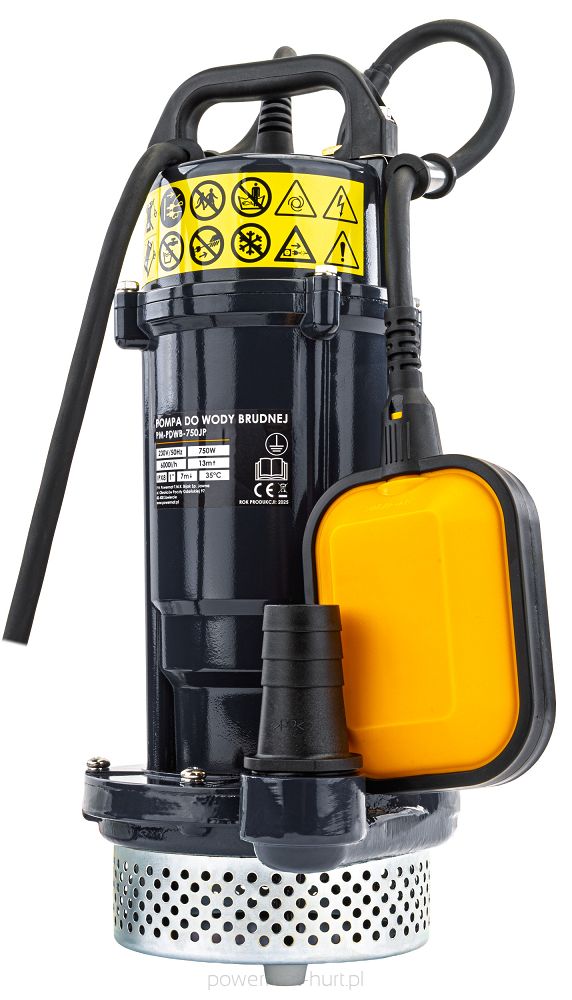 Ponorné čerpadlo Powermat PM-PDWB-750JP – celkový pohled