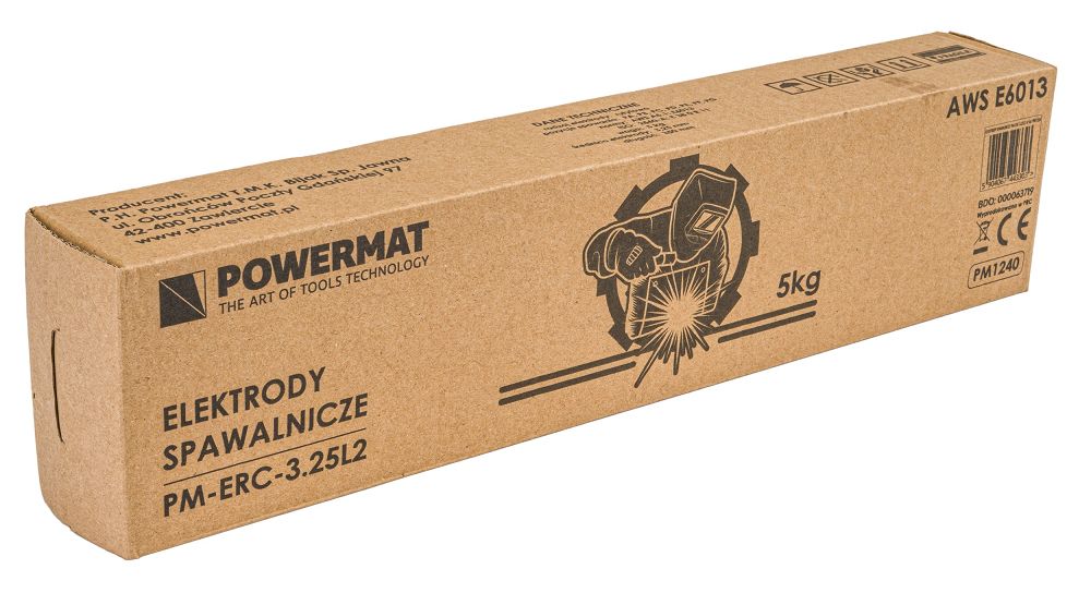 Rutilové elektrody Powermat PM-ERC-3.25L2 – rutilový obal