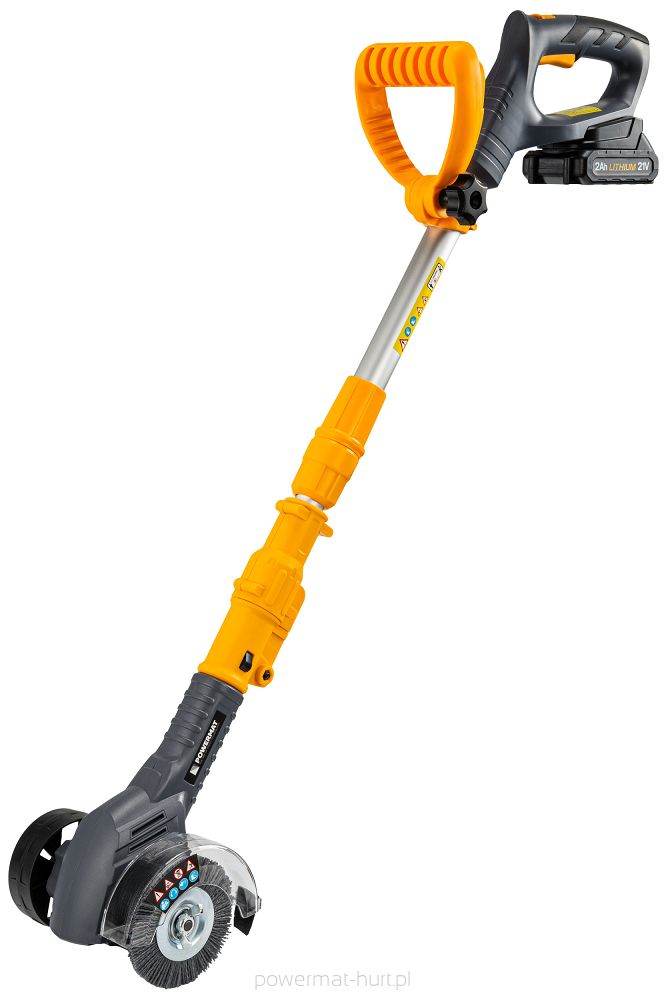 Akumulátorový okrajovač Powermat PM-AKT-2AT – celkový pohled
