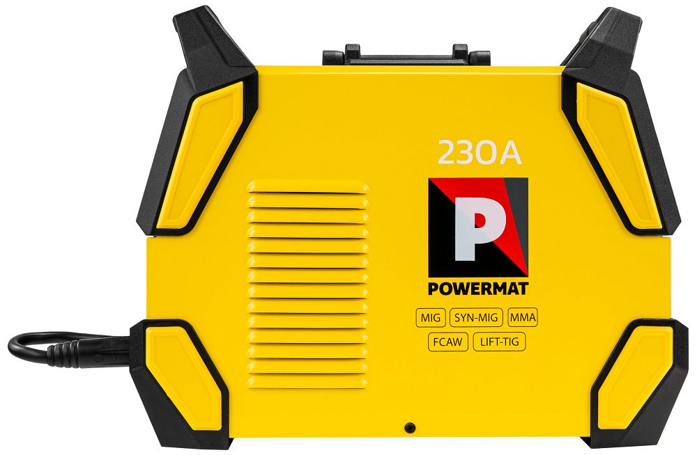 Invertorový svářecí stroj Powermat PM-PAS-230L – ovládací panel