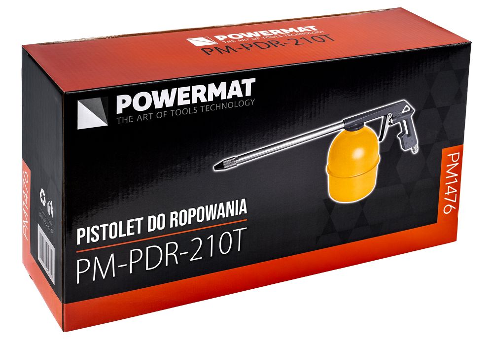 Pistole na ropování Powermat PM-PDR-210T – trubice detail