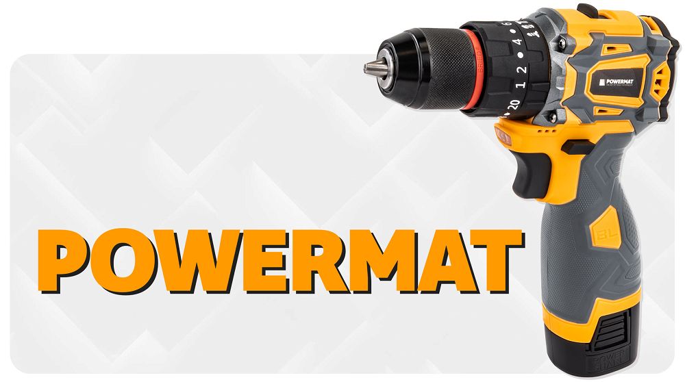 Aku vrtačka Powermat PM-WA-16.8V-1.5M — detail sklíčidla